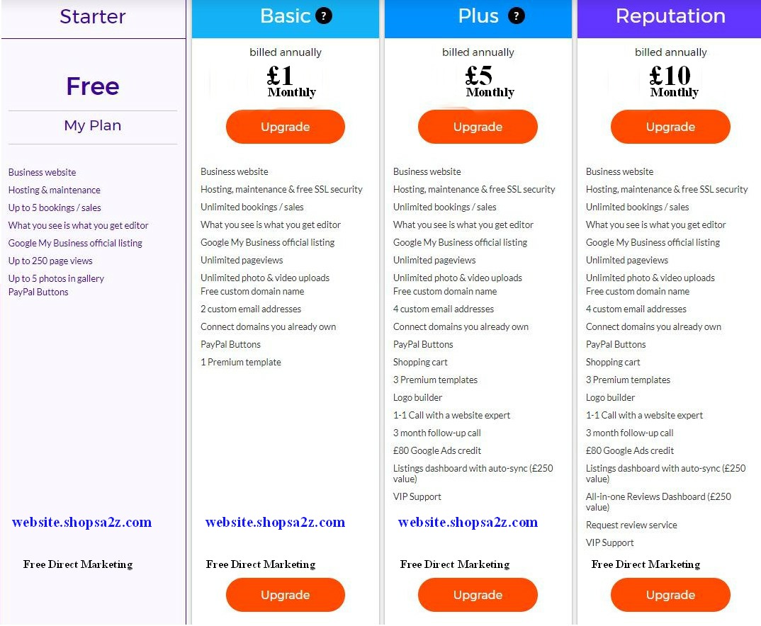 Free Complete Business Website